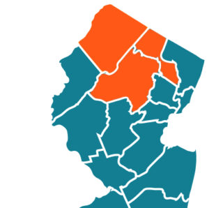 Service Areas Map